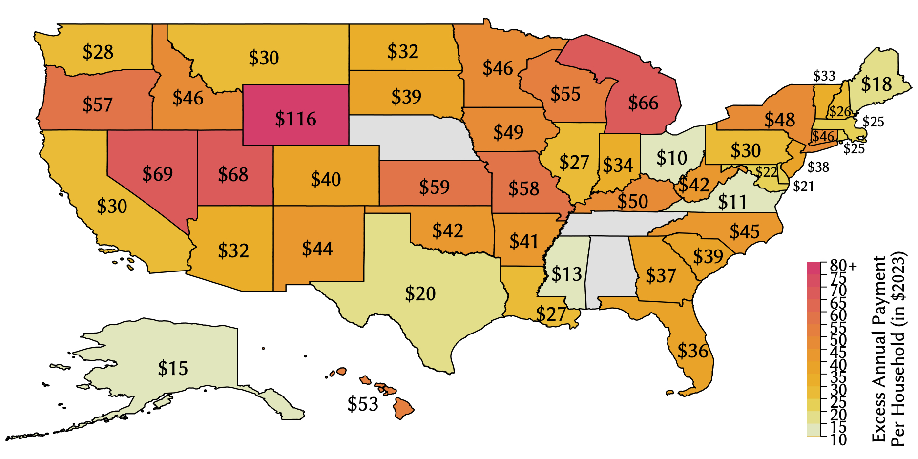 Geographic Distribution of Cost